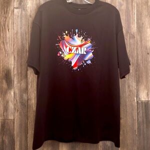 NEW Unisex Black Graphic T Shirt Size 2XL